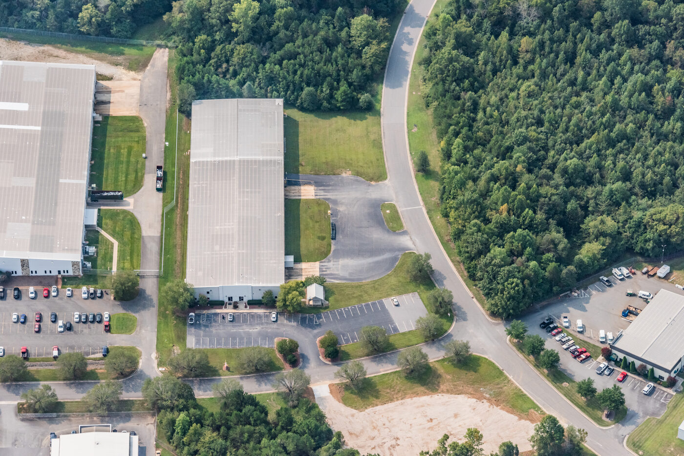 Litton Drive, Salisbury NC — aerial